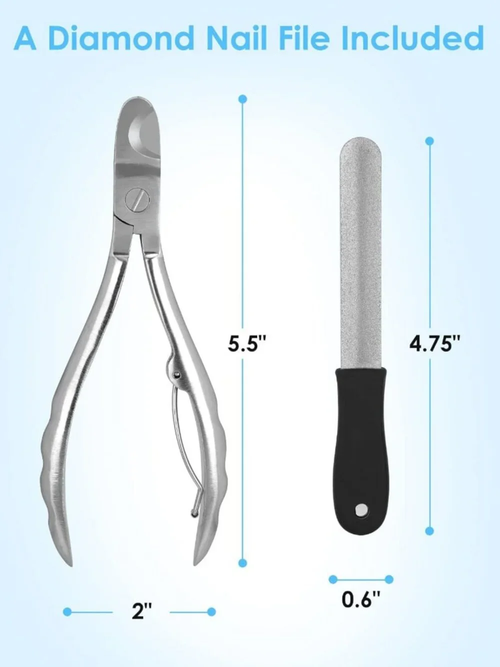 Heavy Duty Dog Nail Clippers for Large Breeds & Thick Nails - Professional